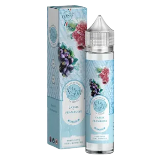 E-liquide 50ml Cassis Framboise Frais - Le Petit Verger