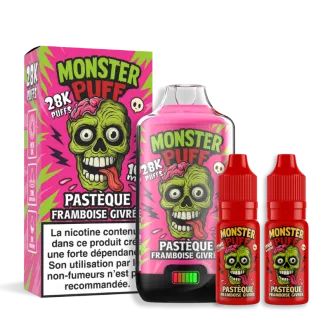 Collection Monster Puff 28K – Rechargeable et Remplissable I J WELL