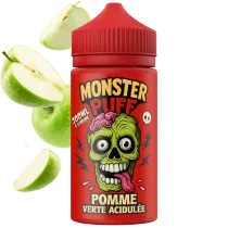 E-liquide Pomme Verte Acidulée 200ml – Monster Puff