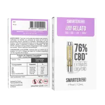 Pod Smarter Duo –  Gelato CRD - CBD 76% | Smarter