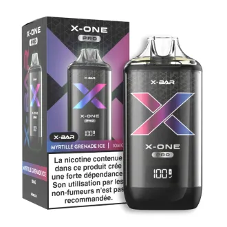 Kit X-One Pro Myrtille Grenade Ice | X-Bar