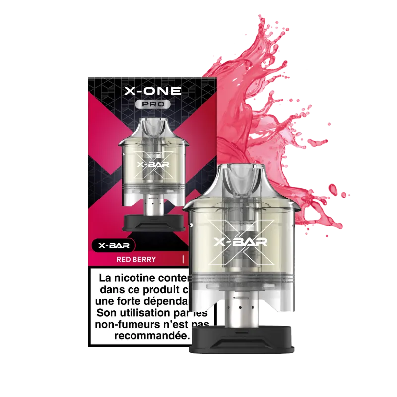 Pod X-One Pro 15K – Red Berry  | X-Bar