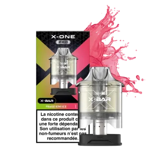 Pod X-One Pro 15K – Fraise Kiwi Ice  | X-Bar