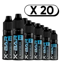 Pack X20 Booster Fresh 10ml en 20mg/ml - X-Bar