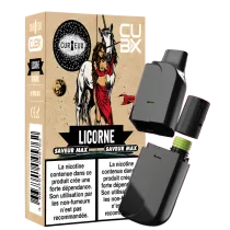 Pod recharge 11ml Licorne Saveur Max – Curieux – CUB-X