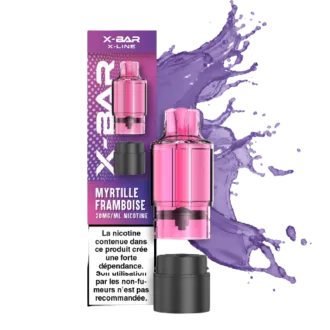 Pod X-Line Pro 15K – Myrtille Framboise | X-Bar