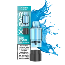 Pod X-Line Pro 15K – Super Menthol | X-Bar
