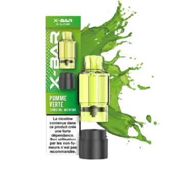 Pod X-Line Pro 15K – Pomme Verte | X-Bar