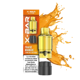 Pod X-Line Pro 15K – Fraise Mangue | X-Bar