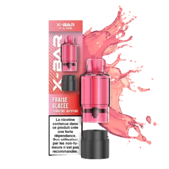 Pod X-Line Pro 15K – Fraise Glacée | X-Bar
