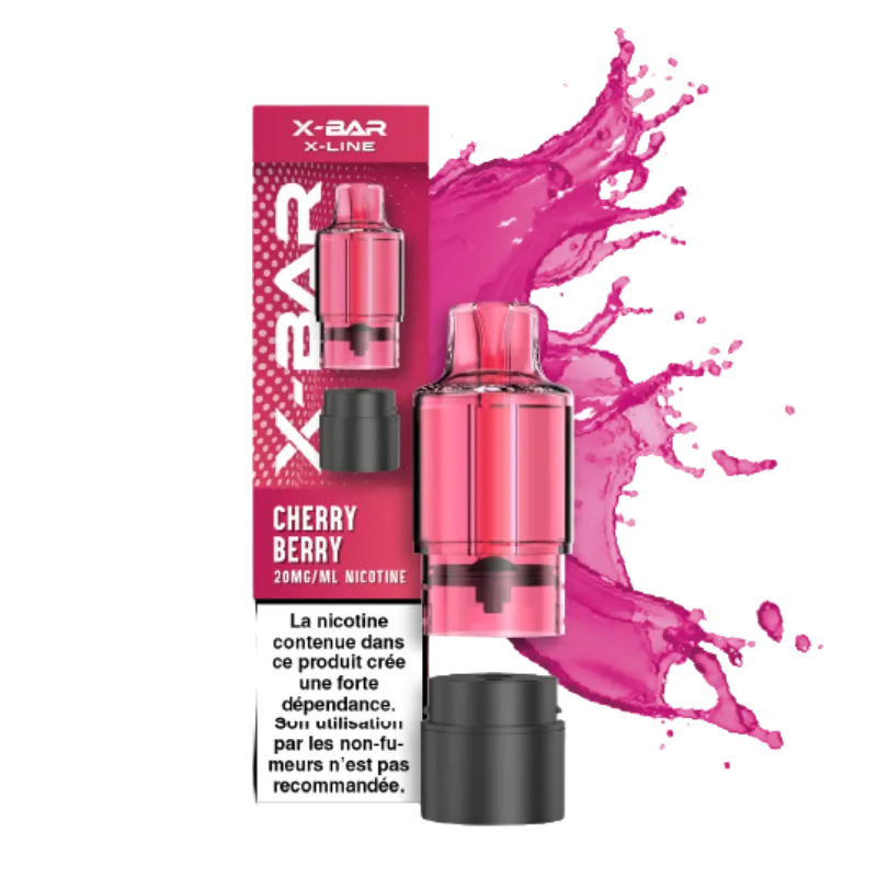 Pod X-Line Pro 15K – Cherry Berry | X-Bar