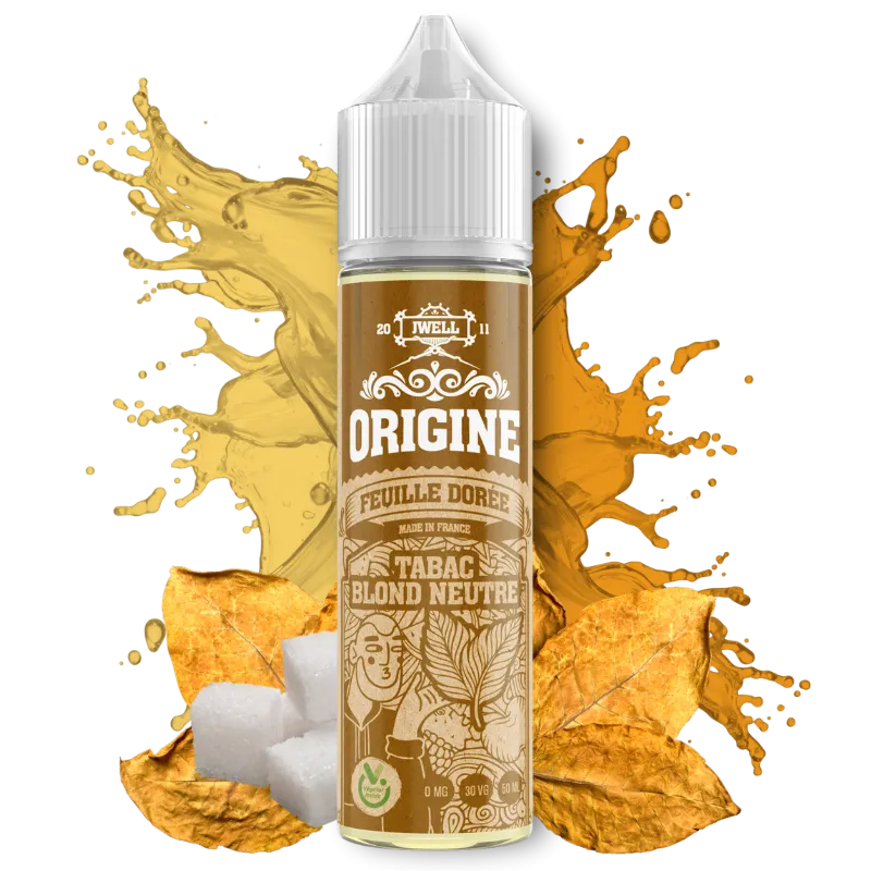 E-Liquide 50ml Feuille Dorée - J WELL