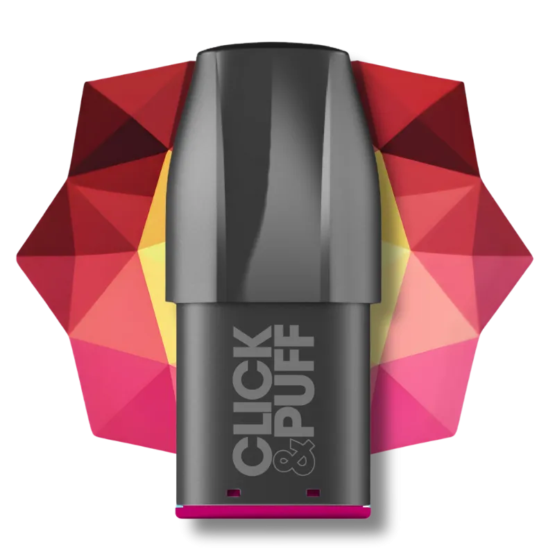 Pod X-Bar Click & Puff | Cerise Citron Framboise