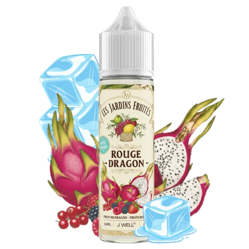 E-Liquide 50ml Rouge Dragon  - J WELL