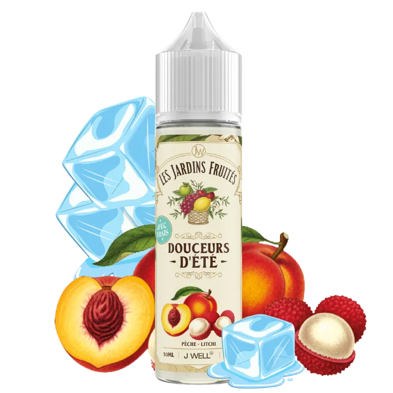 E-Liquide 50ml Douceurs d'Été  - J WELL