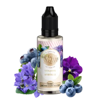 Arôme concentré 30ml Violette Myrtille - Le Petit Verger