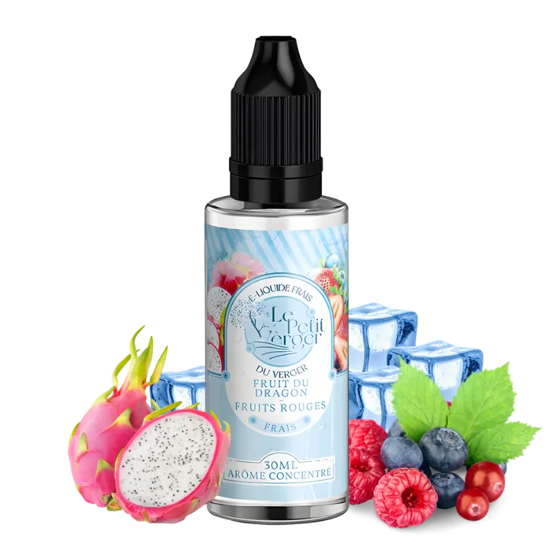 Arôme concentré 30ml Fruit du Dragon Fruits Rouges Frais - Le Petit Verger