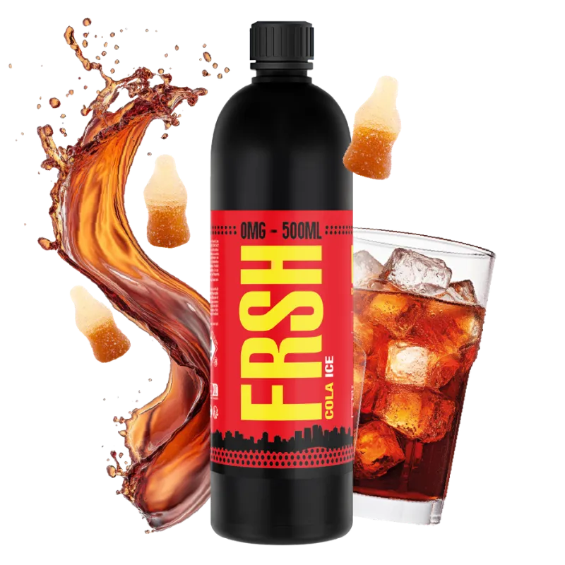 E-liquide 500ml - Cola Ice - Remix Frsh