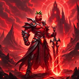 E-Liquide 50ml  Red Fury - Vape Of Legends