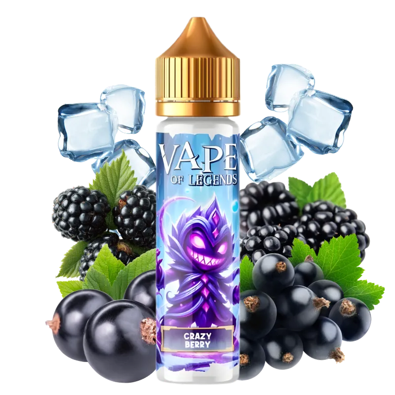 E-Liquide 50ml  Crazy Berry - Vape Of Legends