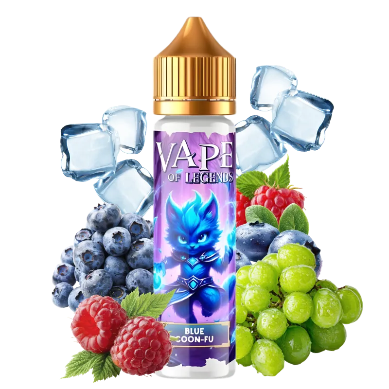 E-Liquide 50ml  Blue Coon-Fu - Vape Of Legends