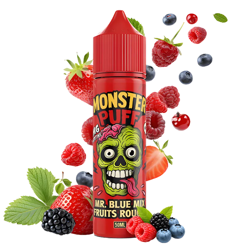 E-liquide Mr Blue 50ml – Monster Puff