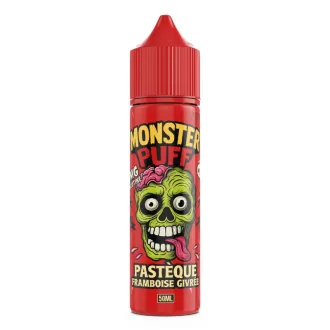 E-liquide Pastèque Framboise Givrée 50ml – Monster Puff
