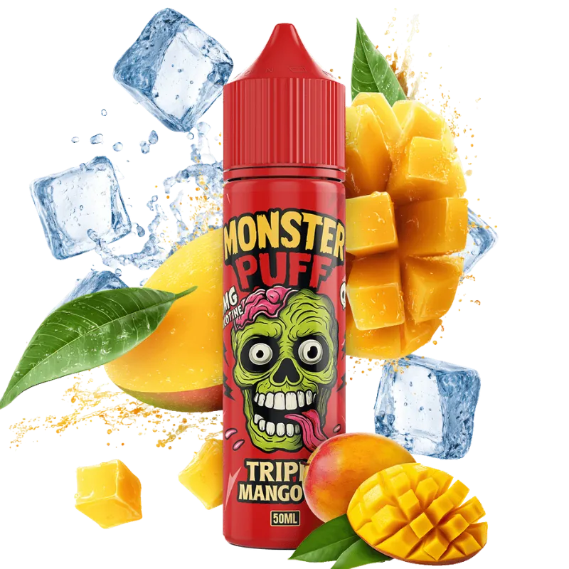 E-liquide Triple Mango Ice 50ml – Monster Puff
