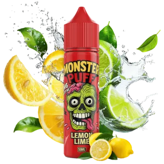 E-liquide Lemon & Lime 50ml – Monster Puff