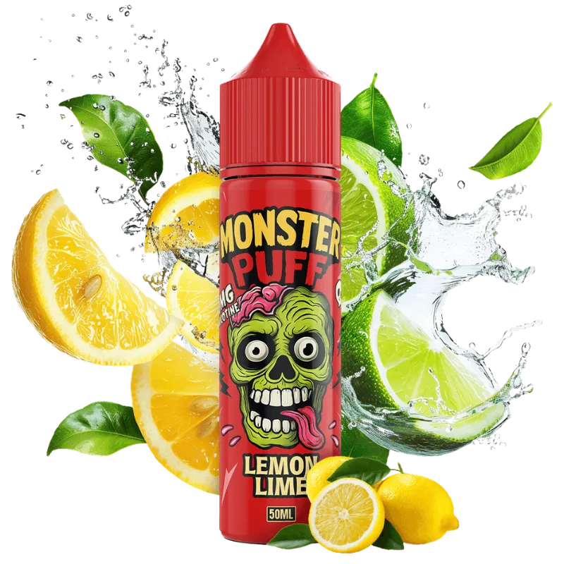 E-liquide Lemon & Lime 50ml – Monster Puff