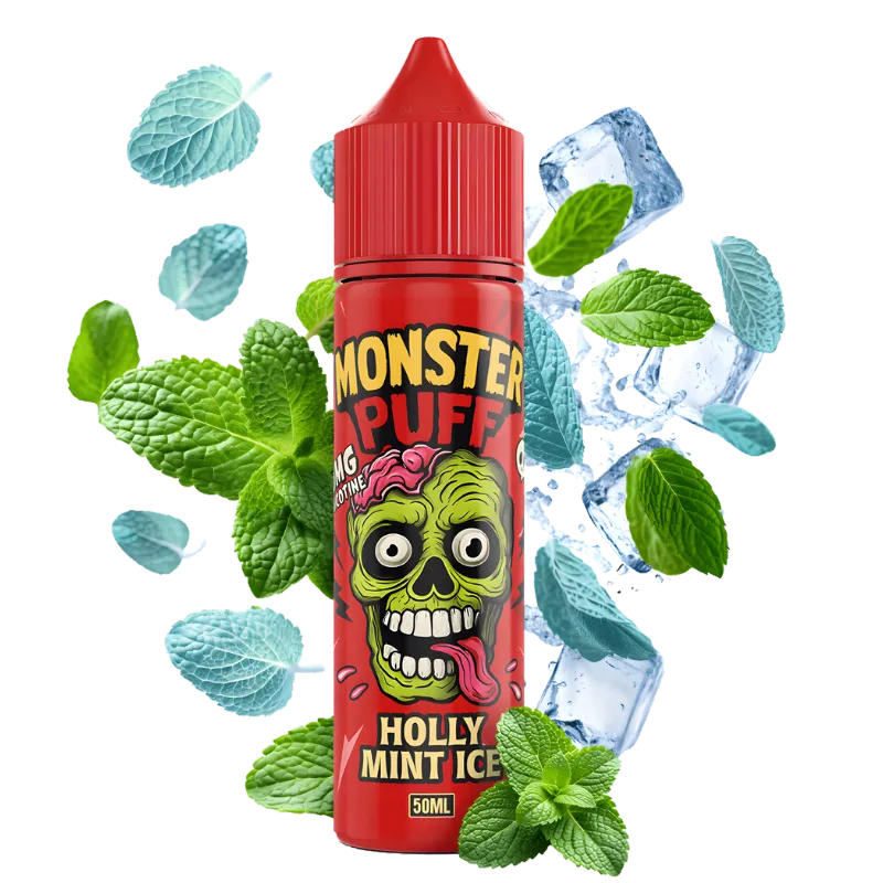 E-liquide Holly Mint 50ml – Monster Puff