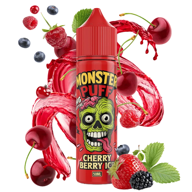 E-liquide Cherry Berry Ice 50ml – Monster Puff