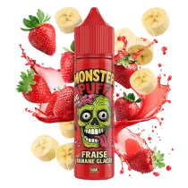E-liquide Fraise Banane 50ml – Monster Puff