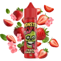E-liquide Fraise Gummy Bear 50ml – Monster Puff
