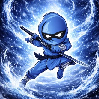 E-liquide 50ml Blue Ninja - Frenchlab