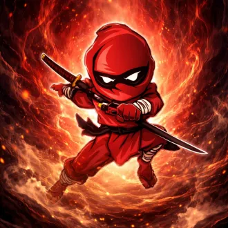 E-liquide 50ml Red Ninja - Jwell