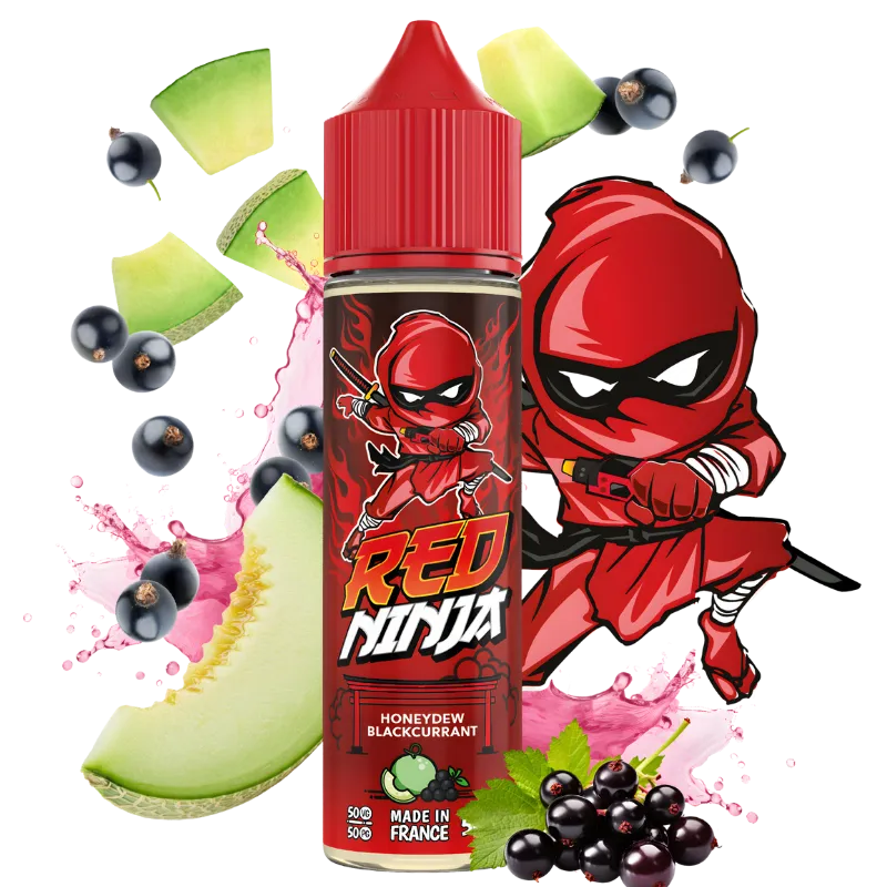 E-liquide 50ml Red Ninja - Jwell
