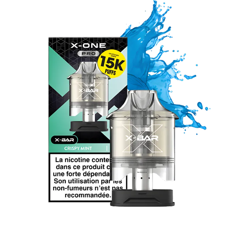 Pod X-One Pro 15K – Crispy Mint | X-Bar