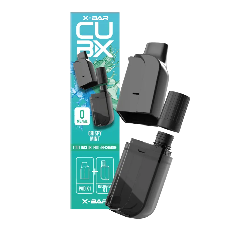 Pod 11ml Crispy Mint - CUB-X