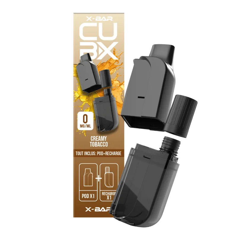Pod 11ml Creamy Tobacco | CUB-X