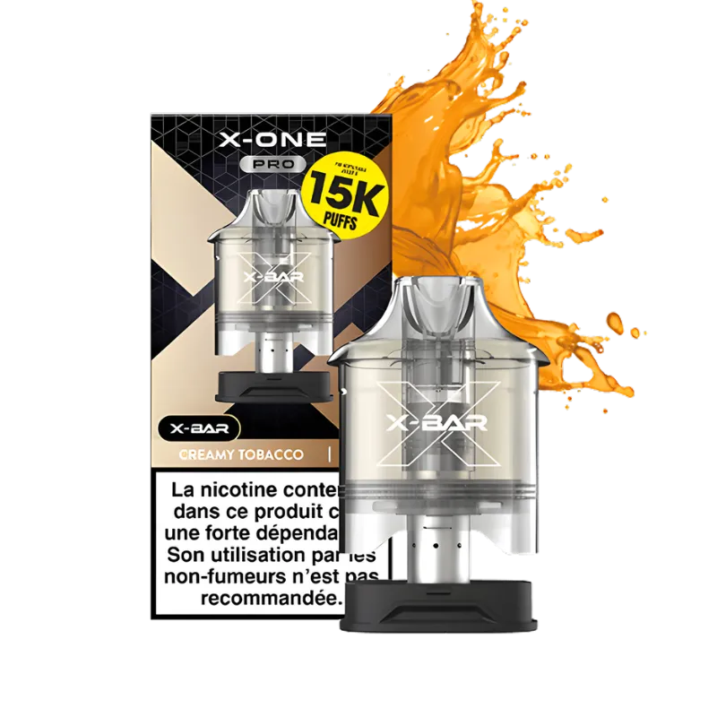 Pod X-One Pro 15K – Creamy Tobacco | X-Bar
