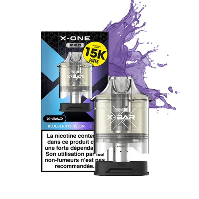 Pod X-One Pro 15K – Blueberry Fusion  | X-Bar