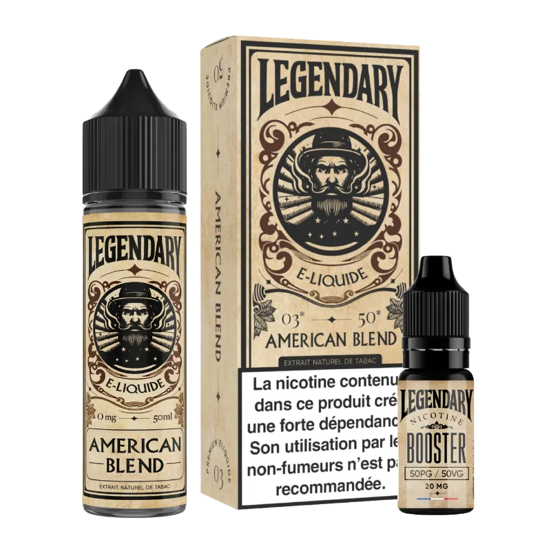 E-liquide 50ml American Blend - Legendary