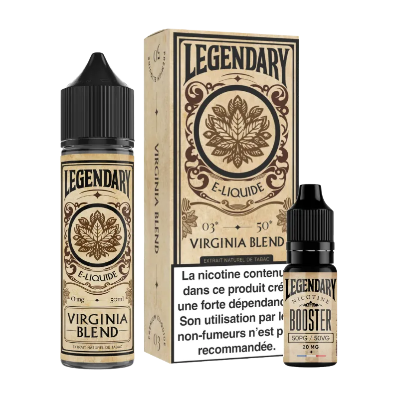E-liquide 50ml Virginia Blend - Legendary