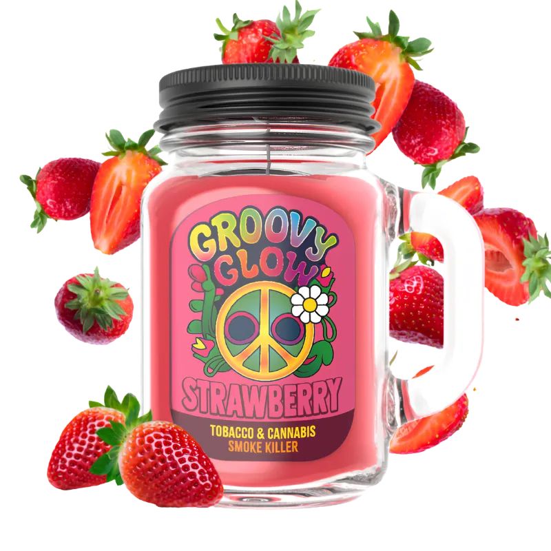 Strawberry - Bougie Groovy Glow