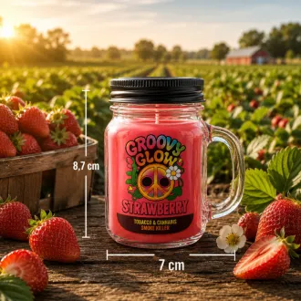 Strawberry - Bougie Groovy Glow