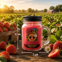 Strawberry - Bougie Groovy Glow