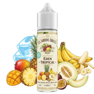 E-Liquide 50ml Eden Tropical  - J WELL