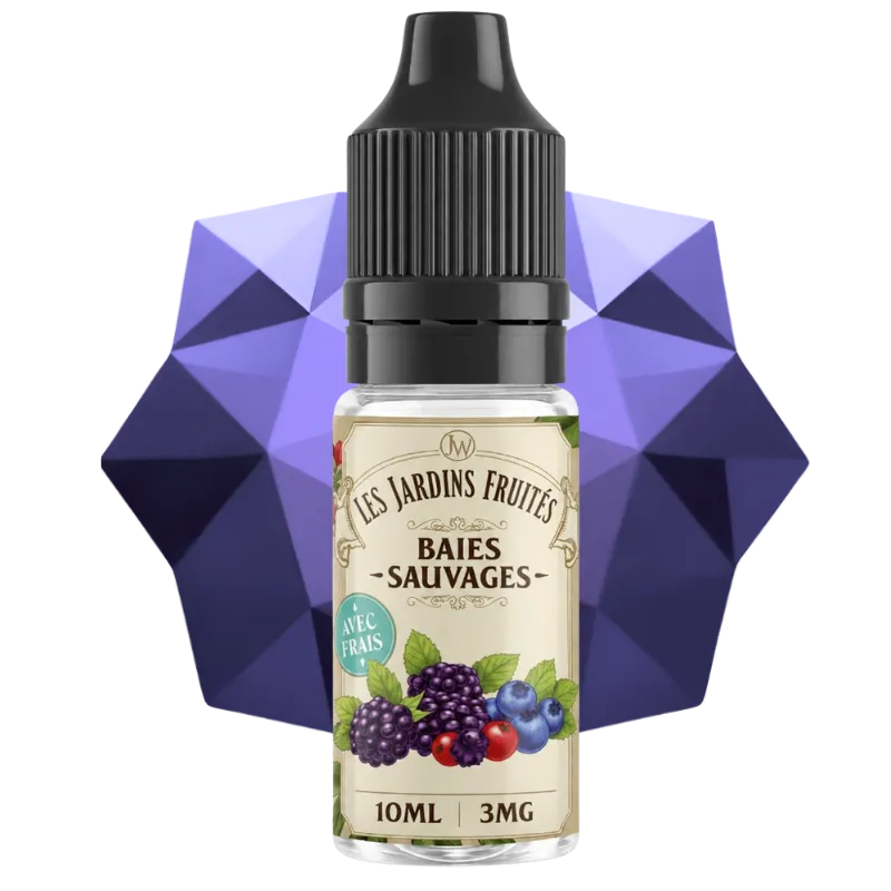 E-liquide 10ml Baies Sauvages - J WELL
