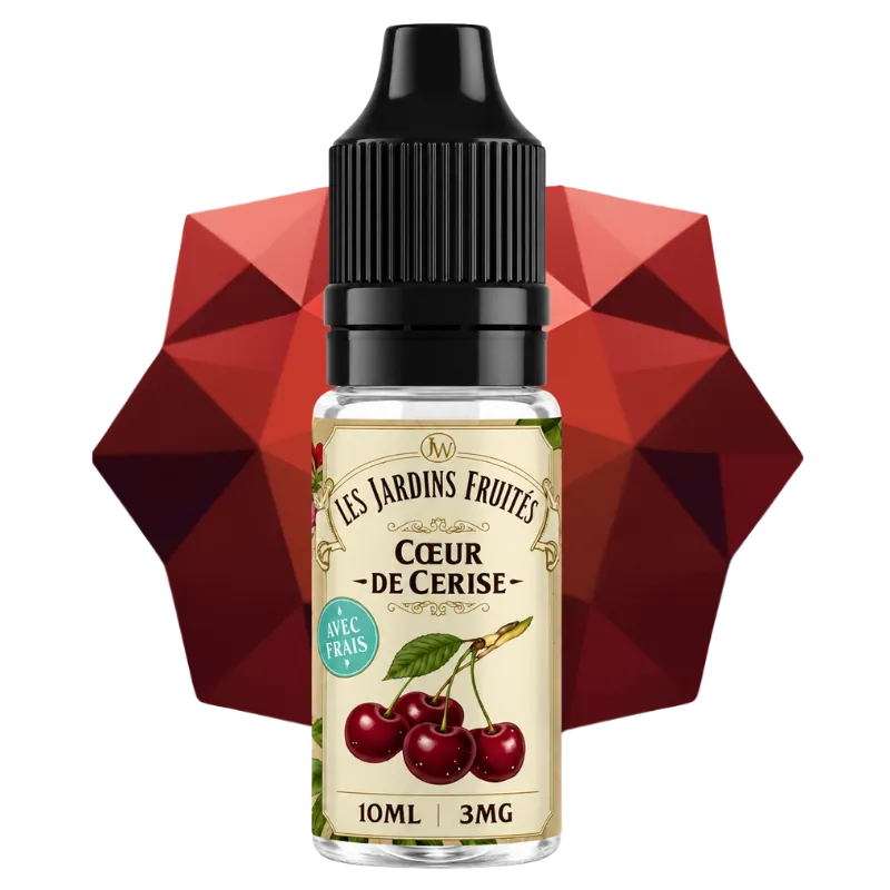 E-liquide 10ml Cœur de Cerise - J WELL